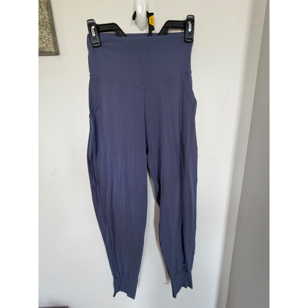 OFFLINE by Aerie High Waisted Joggers Blue Gray Activewear Pants Small S/P
